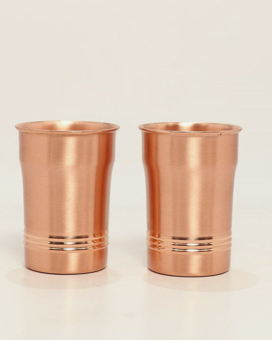 Roots Copper Shot Tumbler Set of 2